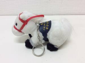 ■1266　競馬 馬 ぬいぐるみ 優駿 スタリオンステーション オグリキャップ キーホルダー コレクション ウマ娘 長期保管品