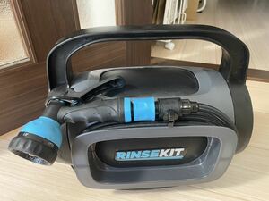 【送料込】加圧式 簡易シャワー Rinse Kit Pod アウトドアや洗車にもおすすめ！