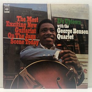 美盤!! JPNプレス GEORGE BENSON It's Uptown ('74 CBS・Sony) JIMMY SMITH 参加 ジョージ・ベンソン 初期SOUL JAZZ