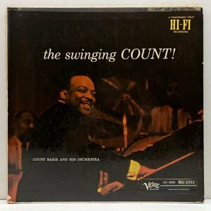 MONO 黄トランペッター 深溝 COUNT BASIE AND HIS SEXTET The Swinging Count | JOE NEWMAN, OSCAR PETERSON, FREDDIE GREEN ほか