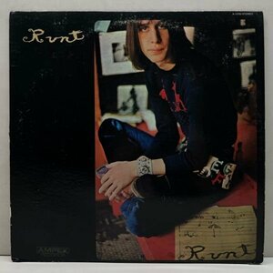 プレイ良好!! プロモ同様のマト1 USオリジナル TODD RUNDGREN Runt ('70 Ampex) トッド・ラングレン 1st. 米 初回 LP