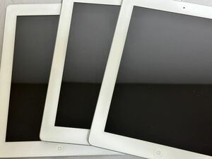 Apple iPad 第3世代 Wi-Fiモデル 32GB 3台セット A1416 ホワイト