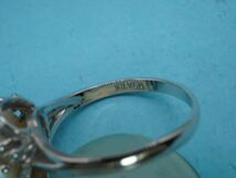 【383】16号 10.6mm 真珠 シルバー リング パール silver 指輪 TIA_画像6
