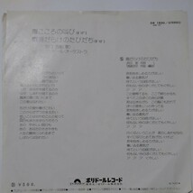 【当時物】★野口五郎『こころを叫び』★EPレコード_画像2