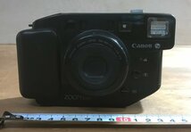 SS-1823■送料込■Canon Autoboy ZOOM Super フィルムカメラ 604g●通電のみ確認●ジャンク扱い/くATら_画像3