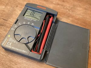 TT-1034 ■送料込■ SANWA サンワ 照度計 光量計 デジタル MULTIMETER 光度 測定器具 PM11 120g●通電のみ確認/くGOら