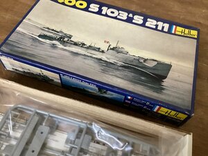 TT-1174 ■送料込■ S103 S211 ボート 1/400 Ｈeller エレール 船 船艇 模型 プラモデル 109g●未使用品/くGOら