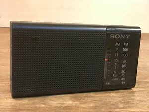 SS-1909■送料込■SONY FM/AM RADIO ICF-P36 ポータブル ラジオ 家電 防災 オーディオ アンティーク レトロ 172g●ジャンク品/くATら