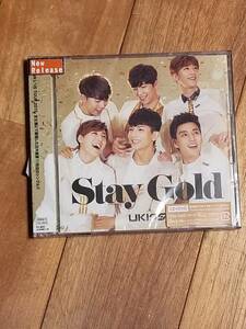 【新品未開封CD】Stay Gold(CD＋DVD) /U-KISS （KC-101）