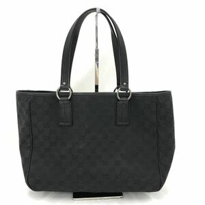 【極美品】GUCCI トートバッグ　ブラック