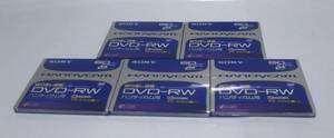 【未開封品】SONY DMW60DS 録画用DVD-RW　5個セット　ハンディカム