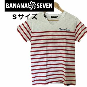 バナナセブン　ＶネックTシャツ　Sサイズ　新品未使用品