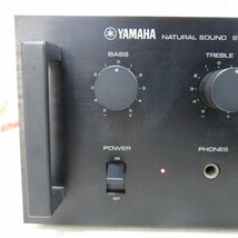 FJ647/YAMAHA ヤマハ CA-V1 プリメインアンプ アンプ オーディオ機器 音響機器 通電のみ確認済_画像2