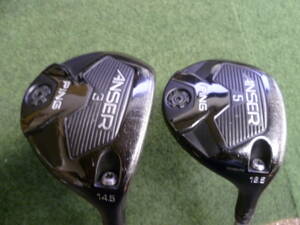 PING ANSER 3w 5w 2本セット TFC800F SR ピン アンサー 　