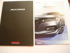 純正カタログ　Honda ホンダ　アコード　ACCORD　CV3　2020年2月 アクセサリーカタログと2点セット　ホンダハイブリッドセダン