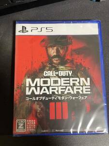 新品未開封 PS5 CALL OF DUTY MW3 