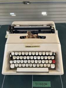 * Old Gucci typewriter Gucci×Olivetti LETTERA35 not yet verification junk treatment *tano