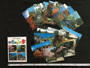 i△*　昭和の絵葉書　宝珠山　立石寺　山寺　奥の細道　岐阜県　20枚入　未使用　ポストカードセット　観光　/A01-④