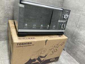 11UR103【未使用保管品】TOSHIBA 東芝 オーブントースター HTR-H6E4 シルバー 遠赤ヒーター 1200W 箱付き 取扱説明書付き 通電確認済み