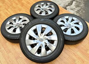 トヨタ アクア 純正 15インチ ホイール＆BRIDGESTONE 175/65R15 4本セット★ヤリス ヴィッツ bB ポルテ シエンタ スペイド 等にも