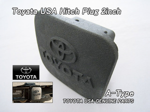 トヨタ/TOYOTA/米国US純正ヒッチカバー2インチ(Aタイプ)/USDM北米仕様Hitch.PlugヒッチプラグUSAトーイングレシーバーキャップ/4RUNNER