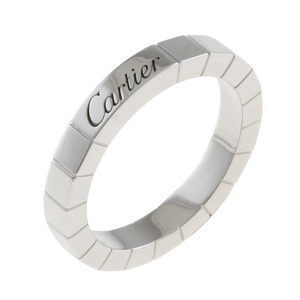 カルティエ CARTIER ラニエール #50 リング 指輪 10号 18金 K18ホワイトゴールド レディース 中古 美品
