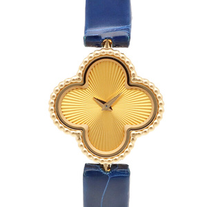  Van Cleef & Arpels Van Cleef & Arpels Suite aru handle bla watch wristwatch 18 gold K18 yellow gold used 1 year guarantee beautiful goods 