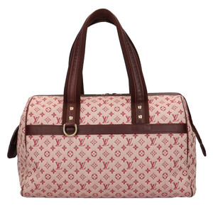 ルイヴィトン LOUIS VUITTON ジョセフィーヌGM モノグラム ショルダーバッグ モノグラムミニキャンバス レッド レディース 中古