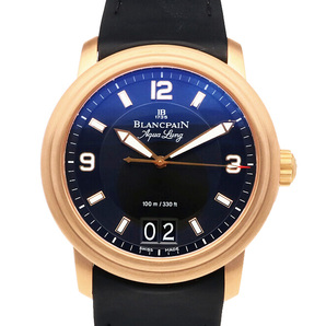 ブランパン アクアラング 腕時計 時計 18金 K18ピンクゴールド 自動巻き メンズ 1年保証 Blancpain 中古の画像1
