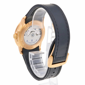 ブランパン アクアラング 腕時計 時計 18金 K18ピンクゴールド 自動巻き メンズ 1年保証 Blancpain 中古の画像5
