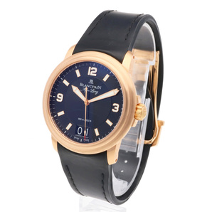 ブランパン アクアラング 腕時計 時計 18金 K18ピンクゴールド 自動巻き メンズ 1年保証 Blancpain 中古の画像3