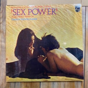 激レアLP！ フランスオリジナル盤 VANGELIS PAPATHANASSIOU / SEX POWER / PHILIPS 6397 013 / 仏映画サントラ / 70年 検) ヴァンゲリス 