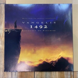 EUオリジナル盤 / サントラ / 1492 コロンブス(1492:Conquest of Paradise) / Vangelis(ヴァンゲリス) / LP / WX497 / 4509-91014-1