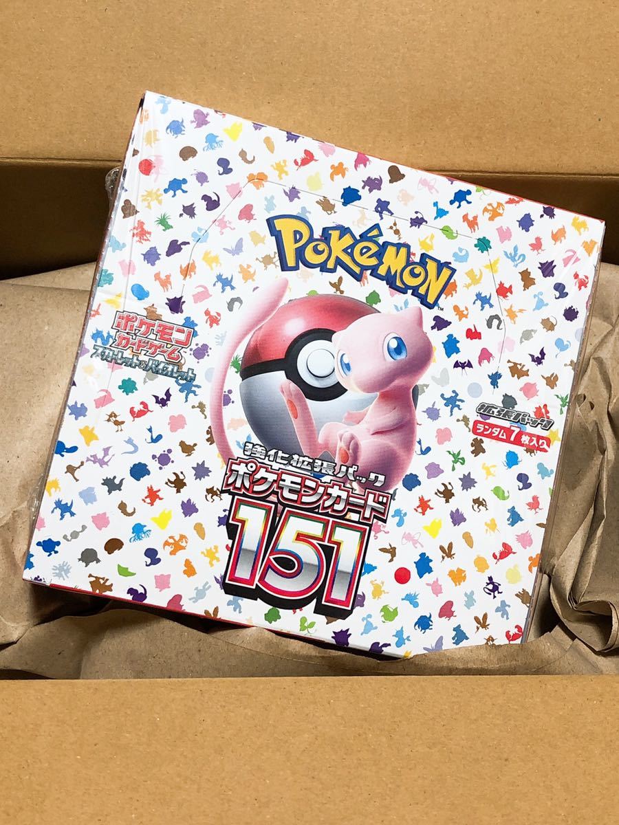 2023年最新】Yahoo!オークション -ポケモンカード 151boxの中古品