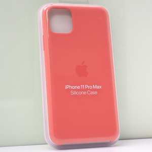 Apple iPhone 11 Pro Max (6.5インチ) 用 アップル 純正 シリコンケース クレメンタイン (Orange) 本物Apple純正ケース 未開封品