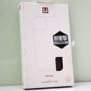 Apple iPhone 12 Pro Max (6.7インチ)用 U by UAG (URBAN ARMOR GEAR) (UAG) 耐衝撃ケース MOUVE オーベルジーヌ (茄子色) 未開封品