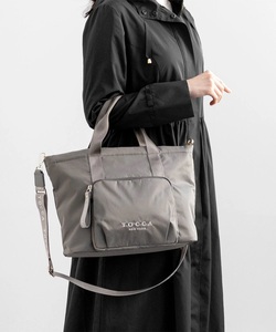 ■■202310即決■ TOCCA トッカ未使用ベージュ WEB＆一部店舗限定 / METRO NYLON TOTE L トートバッグ L