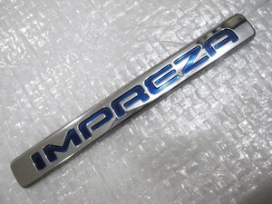 ★希少 インプレッサ スバル IMPREZA SUBARU リア エンブレム 旧車 1点 中古