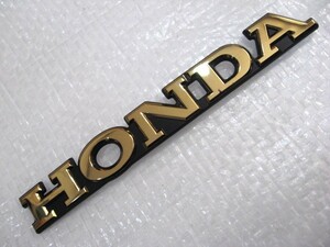 ★希少 HONDA ホンダマーク 新品 レジェンド? インスパイア? アコード? 取付車種不明 ロゴ リア ゴールド エンブレム 1点 旧車