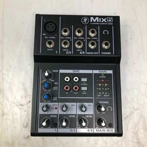 美品 MACKIE マッキー★MIX5 コンパクト アナログミキサー 5-CHANNEL COMPACT MIXER 音響機器