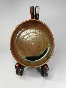 (.) Edo средний период Seto кондитерские изделия горшок 