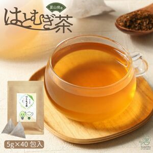 Ruonto 国産 はとむぎ茶 ハトムギ茶 ティーバッグ 無添加 5g×40包 ノンカフェイン はと麦茶 ティーパック
