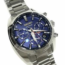 良品 SEIKO セイコーアストロン SBXC115 大谷翔平モデル 数量限定1700本 ソーラー電波 ステンレス ブルー文字盤 箱保付き 送料無料_画像1