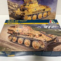 1円〜【未組立 】イタレリ 6448 1/35 ドイツ 38t 偵察戦車 Kfz.140/1 6461 1/35独38t対空戦車sd.kfz.140ゲパルト　他　TAMIYA タミヤ _画像2