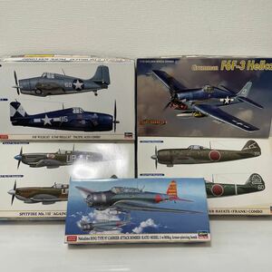 1円〜【未組立】1/72ハセガワHasegawa 01979 中島 キ84四式戦闘機 疾風コンボ（2機セット）サイバーホビー5060 WW.Ⅱ アメリカ海軍　F6F-3