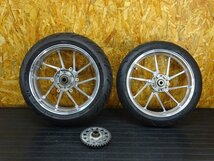 【231128】CB1300SB(SC54-1501)● 社外ホイール前後SET フロント/リア ポリッシュ ゲイルスピード Type-R 【スーパーボルドール CB1300SF_画像1