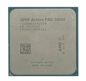 【中古動作品】AMD Athlon Pro 200GE 3.2GHz YD200BC6M20FB★送料無料★