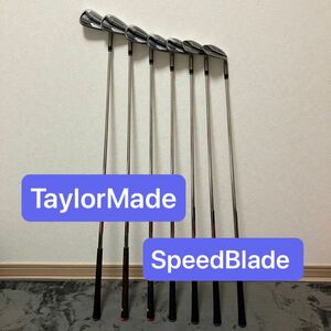 テーラーメイド　スピードブレイド　アイアン　ウェッジ　7本セット　Taylor Made SPEED BLADE