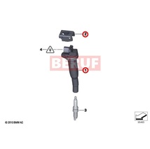 BMW　イグニッションコイル DELPHI製 純正OEM　5シリーズ F07 F10 F11　523i 528i 535i 535ix 550i 550ix Hybrid5 M5　12138616153_画像2