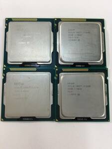 【401】Intel Core i7-3770 SR0PK×2 / i7-2600 SR00B×2 3.40GHz 計4個 中古